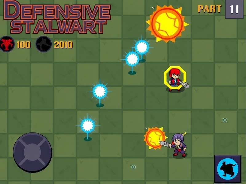 Defensive Stalwart in Action Defensive Stalwart Gameplay Screenshot